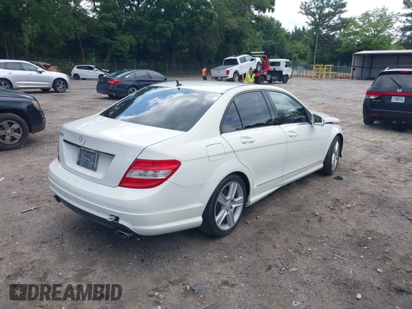 2010 Mercedes-Benz C 300 Sport with VIN WDDGF5EB4AR099719, listed as a IAAI auction lot 42554625 with 199,709 mi miles and . Bid and sale history available at DreamBid. Image 4.
