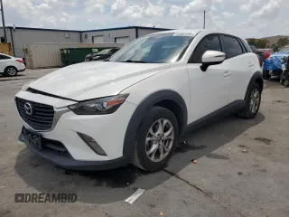 2016 Mazda CX-3 Touring z VIN JM1DKDC71G0134165, wystawiony jako Copart lot #55651565 z przebiegiem 100 413 mil mil oraz Szkoda całkowita • Salvage title. Historia ofert i sprzedaży dostępna na DreamBid. Obrazek 1.