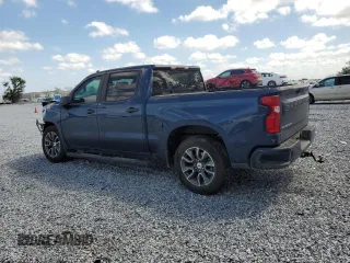 2021 Chevrolet Silverado 1500 Custom with VIN 1GCPWBEK6MZ206489, listed as a Copart auction lot 51800235 with 75,254 mi miles and Salvage Title. Bid and sale history available at DreamBid. Image 2.