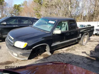 2002 Toyota Tundra SR5 with VIN 5TBRN34142S285288, listed as a Copart auction lot 44861555 with 211,213 mi miles and Non Repairable. Bid and sale history available at DreamBid. Image 1.