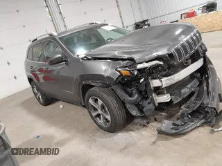 2019 Jeep Cherokee Limited with VIN 1C4PJMDN9KD207393, listed as a IAAI auction lot 41869899 with 71,245 mi miles. Bid and sale history available at carsss.com. Image 1.