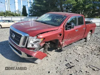 2017 Nissan Titan XD SV with VIN 1N6BA1F49HN535488, listed as a Copart auction lot 66770664 with 137,638 mi miles and Salvage Title. Bid and sale history available at carsss.com. Image 1.