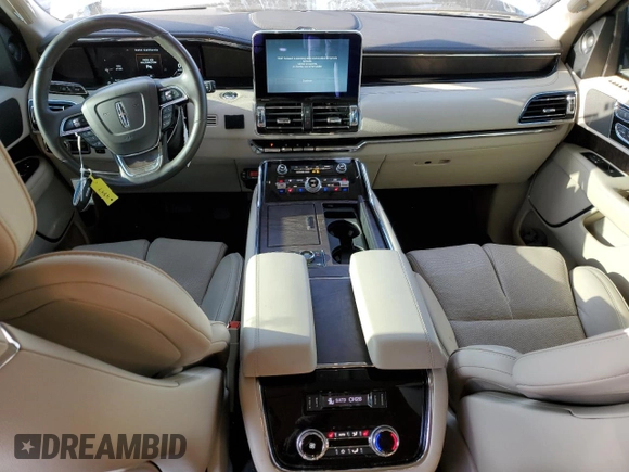 2019 Lincoln Navigator Reserve with VIN 5LMJJ2LT6KEL14320, listed as a Copart auction lot 53063425 with 50,372 mi miles and Salvage title. Bid and sale history available at DreamBid. Image 8.