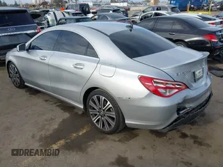 2019 Mercedes-Benz CLA with VIN WDDSJ4EB3KN740161, listed as a IAAI auction lot 41911227 with 61,565 mi miles. Bid and sale history available at carsss.com. Image 3.