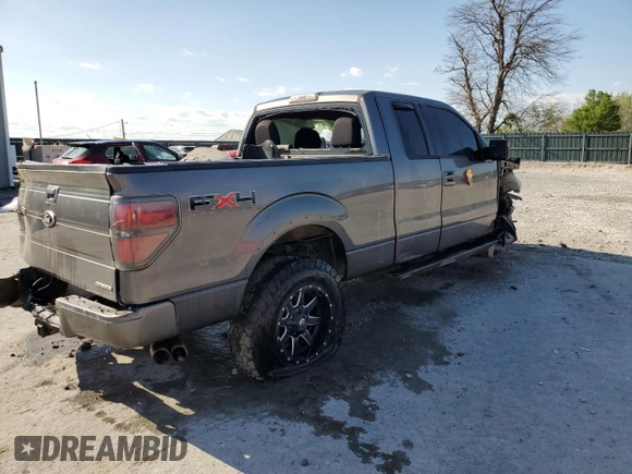 2011 Ford F-150 XL with VIN 1FTFX1EF6BFB40322, listed as a Copart auction lot 52230655 with 0 mi miles and Salvage Title. Bid and sale history available at carsss.com. Image 3.