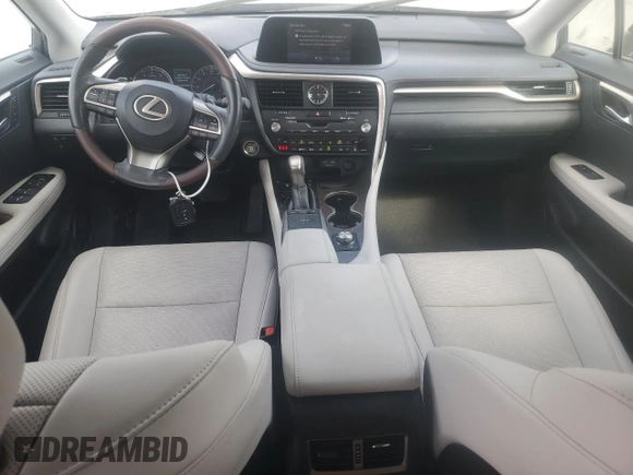 2022 Lexus RX with VIN 2T2HZMAA2NC248749, listed as a Copart auction lot 49167745 with 18,983 mi miles and Salvage Title. Bid and sale history available at carsss.com. Image 8.