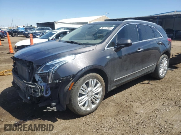 2017 Cadillac XT5 Premium Luxury AWD z VIN 1GYKNERS6HZ218926, wystawiony jako Copart lot #53151465 z przebiegiem 87 244 mil mil oraz Szkody całkowita. Historia ofert i sprzedaży dostępna na DreamBid. Obrazek 1.