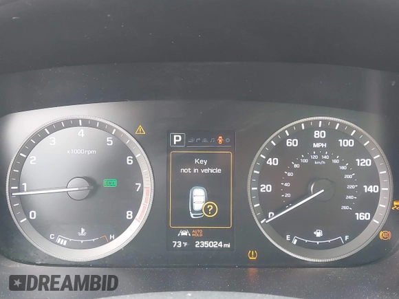 2015 Hyundai Sonata Limited with VIN 5NPE34AF4FH037765, listed as a IAAI auction lot 41887280 with 235,024 mi miles and . Bid and sale history available at carsss.com. Image 7.