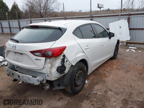2014 Mazda 3 i Sport with VIN JM1BM1K77E1204339, listed as a IAAI auction lot 41593197 with 94,656 mi miles and . Bid and sale history available at carsss.com. Image 4.