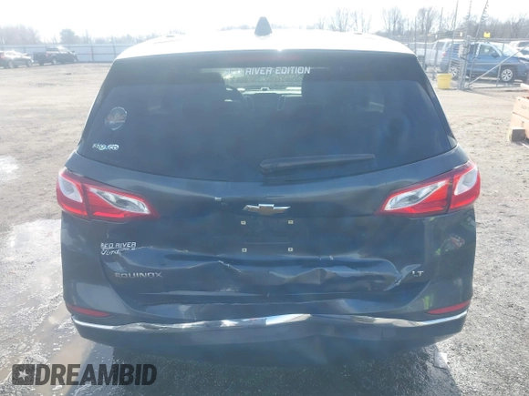 2019 Chevrolet Equinox LT with VIN 2GNAXKEV5K6142393, listed as a IAAI auction lot 41347355 with 104,623 mi miles and . Bid and sale history available at carsss.com. Image 6.
