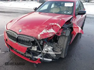 2022 BMW 3 Series M340i xDrive with VIN WBA5U9C01NFM09684, listed as a IAAI auction lot 41670169 with 38,640 mi miles and . Bid and sale history available at DreamBid. Image 6.