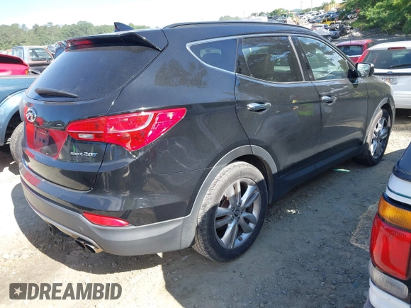 2013 Hyundai Santa Fe Sport z VIN 5XYZU3LA7DG087980, wystawiony jako IAAI lot #42324342 z przebiegiem 160 941 mil mil oraz . Historia ofert i sprzedaży dostępna na DreamBid. Obrazek 4.