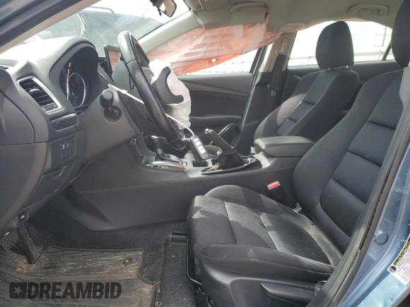 2015 Mazda 6 i Sport with VIN JM1GJ1U64F1163382, listed as a Copart auction lot 53110995 with 90,326 mi miles and Salvage Title. Bid and sale history available at DreamBid. Image 7.
