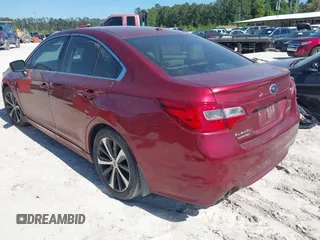 2015 Subaru Legacy 2.5i Premium with VIN 4S3BNBD6XF3033096, listed as a IAAI auction lot 42027286 with 130,414 mi miles. Bid and sale history available at carsss.com. Image 3.