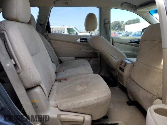2014 Nissan Pathfinder Platinum with VIN 5N1AR2MNXEC652170, listed as a Copart auction lot 54186825 with 186,377 mi miles and Salvage title. Bid and sale history available at DreamBid. Image 11.