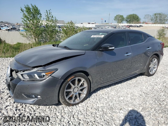 2016 Nissan Maxima SL with VIN 1N4AA6AP2GC379386, listed as a Copart auction lot 53165855 with 118,995 mi miles and Salvage Title. Bid and sale history available at DreamBid. Image 1.