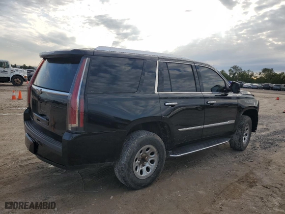 2018 Cadillac Escalade Luxury with VIN 1GYS4BKJ0JR196916, listed as a Copart auction lot 79569914 with 61,650 mi miles and Salvage Title. Bid and sale history available at carsss.com. Image 3.
