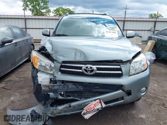 2008 Toyota RAV4 Limited with VIN JTMZD31V185080480, listed as a IAAI auction lot 42207888 with 109,600 mi miles and . Bid and sale history available at DreamBid. Image 13.