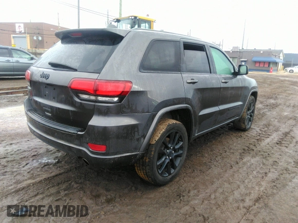 2020 Jeep Grand Cherokee Altitude with VIN 1C4RJFAGXLC211518, listed as a IAAI auction lot 41668994 with 130,371 mi miles. Bid and sale history available at carsss.com. Image 4.