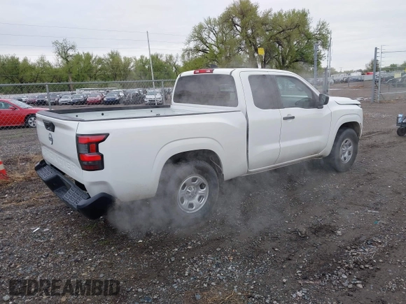 2023 Nissan Frontier S with VIN 1N6ED1CL3PN662719, listed as a IAAI auction lot 42154585 with 9,198 mi miles and . Bid and sale history available at DreamBid. Image 4.