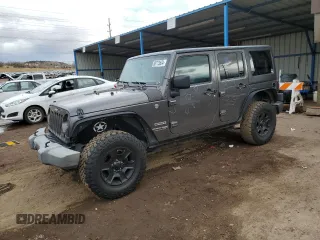 2018 Jeep Wrangler JK Unlimited Sport S with VIN 1C4BJWDG9JL938689, listed as a Copart auction lot 80713534 with 118,101 mi miles and Salvage Title. Bid and sale history available at carsss.com. Image 1.