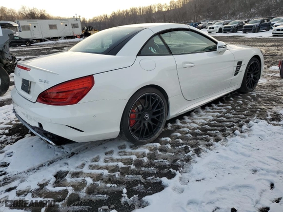 2017 Mercedes-Benz SL-Class SL 63 AMG with VIN WDDJK7EA5HF044924, listed as a Copart auction lot 87028304 with 0 mi miles and Non Repairable. Bid and sale history available at carsss.com. Image 3.