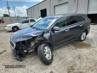 2019 Kia Sorento LX with VIN 5XYPGDA56KG445125, listed as a Copart auction lot 62844155 with 110,875 mi miles and Salvage title. Bid and sale history available at DreamBid. Image 1.