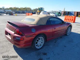 2002 Mitsubishi Eclipse GT with VIN 4A3AE85H22E012690, listed as a IAAI auction lot 40830352 with 113,068 mi miles. Bid and sale history available at carsss.com. Image 4.