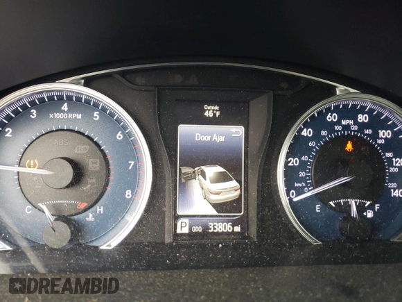 2016 Toyota Camry XLE with VIN 4T1BF1FK8GU529457, listed as a Copart auction lot 50154575 with 33,806 mi miles and Salvage Title. Bid and sale history available at carsss.com. Image 9.