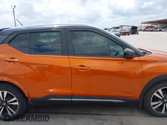 2020 Nissan Kicks SR with VIN 3N1CP5DV4LL492831, listed as a IAAI auction lot 42030507 with 43,203 mi miles. Bid and sale history available at carsss.com. Image 14.