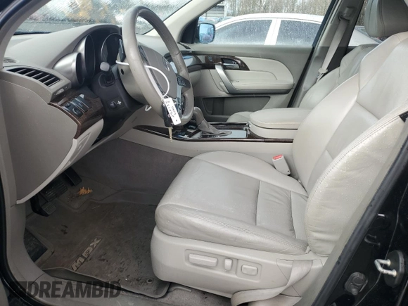 2011 Acura MDX Tech Pkg with VIN 2HNYD2H6XBH536443, listed as a Copart auction lot 45172665 with 95,145 mi miles and Salvage Title. Bid and sale history available at carsss.com. Image 7.