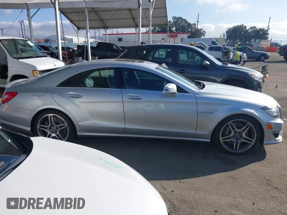 2012 Mercedes-Benz CLS-Class CLS 63 AMG with VIN WDDLJ7EB5CA027728, listed as a IAAI auction lot 41450808 with 100,594 mi miles. Bid and sale history available at carsss.com. Image 13.