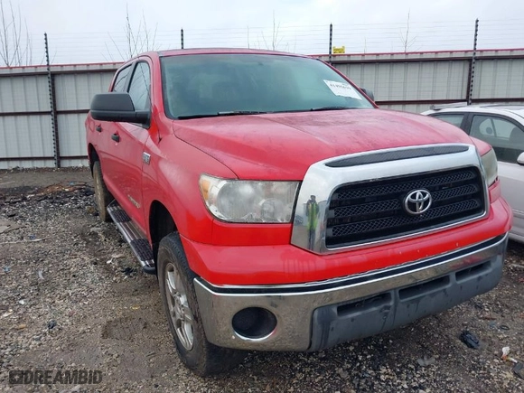 2008 Toyota Tundra 2WD Truck with VIN 5TFEV54158X041587, listed as a IAAI auction lot 41495639 with 337,508 mi miles. Bid and sale history available at carsss.com. Image 1.