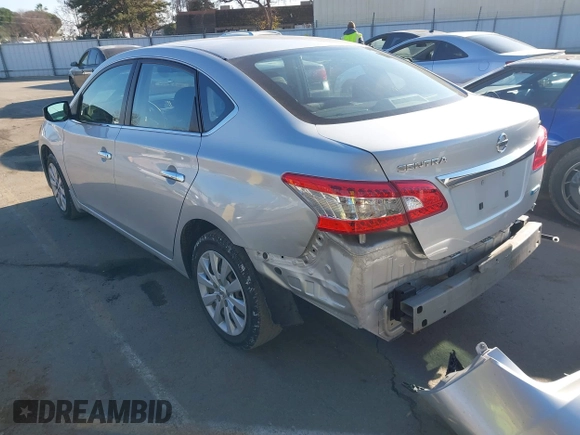2014 Nissan Sentra S with VIN 3N1AB7AP9EY233961, listed as a IAAI auction lot 41305879 with 89,274 mi miles and . Bid and sale history available at DreamBid. Image 3.