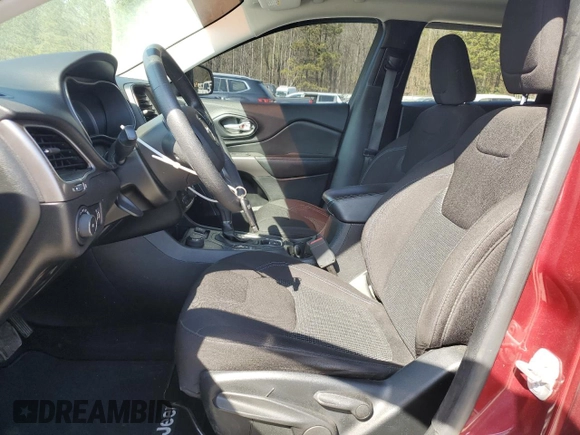 2019 Jeep Cherokee Latitude with VIN 1C4PJMCB5KD244917, listed as a Copart auction lot 51014925 with 90,127 mi miles and Salvage Title. Bid and sale history available at carsss.com. Image 7.