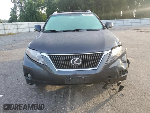 2011 Lexus RX 350 with VIN 2T2ZK1BA4BC045542, listed as a Copart auction lot 65057255 with 255,115 mi miles and Salvage title. Bid and sale history available at DreamBid. Image 5.
