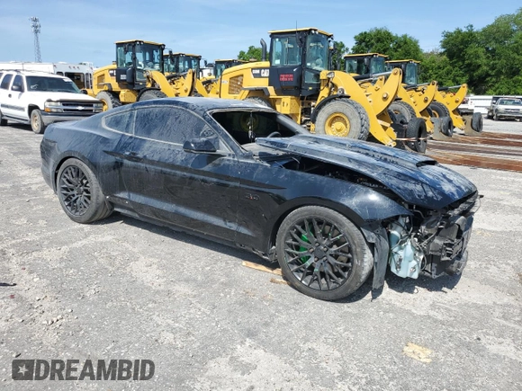 2018 Ford Mustang GT with VIN 1FA6P8CF7J5144692, listed as a Copart auction lot 51229425 with 67,357 mi miles and Salvage Title. Bid and sale history available at carsss.com. Image 4.