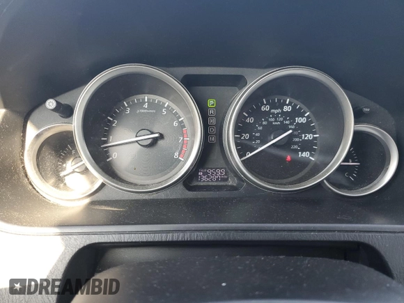 2014 Mazda CX-9 Sport with VIN JM3TB2BV6E0431971, listed as a Copart auction lot 63778635 with 136,287 mi miles and Salvage title. Bid and sale history available at DreamBid. Image 9.