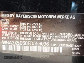 2014 BMW 3 Series 328i Gran Turismo xDrive с VIN WBA3X5C58ED556096, выставлен на аукционе IAAI как лот 40979072 с пробегом 80 544 миль миль и . История ставок и продаж доступна на DreamBid. Изображение 9.