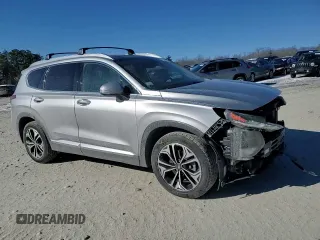 2020 Hyundai Santa Fe SEL with VIN 5NMS3CAA7LH250879, listed as a Copart auction lot 42988695 with 85,603 mi miles and Salvage Title. Bid and sale history available at carsss.com. Image 12.