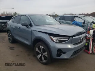 2023 Volvo C40 Recharge Pure Electric Plus with VIN YV4ED3GL5P2029999, listed as a Copart auction lot 78345264 with 5,436 mi miles and Salvage Title. Bid and sale history available at carsss.com. Image 4.