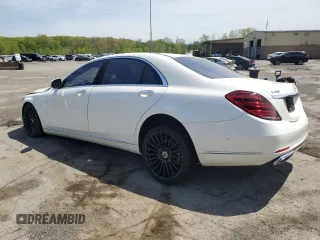 2019 Mercedes-Benz S 450 with VIN WDDUG6EB6KA461541, listed as a Copart auction lot 55125255 with 64,082 mi miles and Salvage title. Bid and sale history available at DreamBid. Image 2.