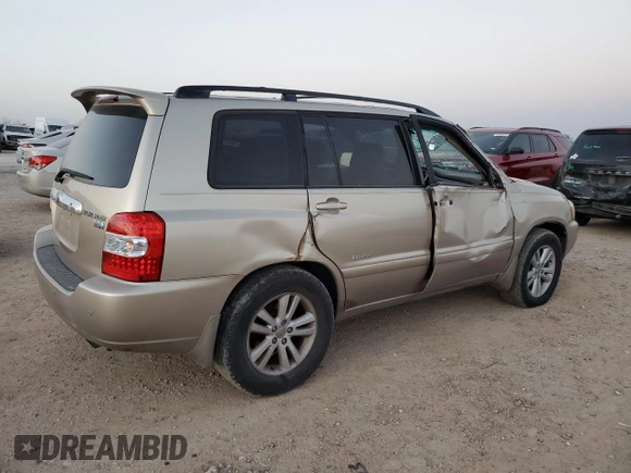 2007 Toyota Highlander w/3rd Row z VIN JTEDW21A070019527, wystawiony jako Copart lot #48214145 z przebiegiem 185 596 mil mil oraz Szkoda całkowita • Salvage title. Historia ofert i sprzedaży dostępna na DreamBid. Obrazek 3.