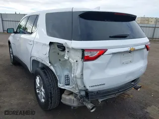 2021 Chevrolet Traverse LS with VIN 1GNERFKW3MJ222460, listed as a IAAI auction lot 41915832 with 69,261 mi miles. Bid and sale history available at carsss.com. Image 3.