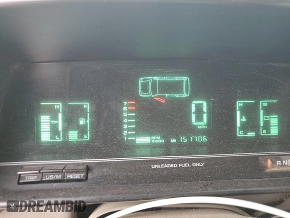 1995 Chrysler Town & Country with VIN 1C4GH54L7SX527245, listed as a Copart auction lot 80939594 with 151,706 mi miles and Clean Title. Bid and sale history available at DreamBid. Image 9.