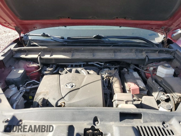 2021 Toyota Highlander XSE with VIN 5TDJZRBH0MS119686, listed as a Copart auction lot 56765235 with 82,324 mi miles and Salvage title. Bid and sale history available at DreamBid. Image 11.