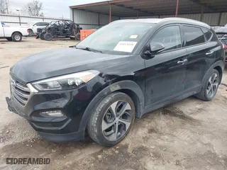 2016 Hyundai Tucson Eco with VIN KM8J3CA25GU257036, listed as a IAAI auction lot 41453539 with 68,235 mi miles. Bid and sale history available at carsss.com. Image 18.