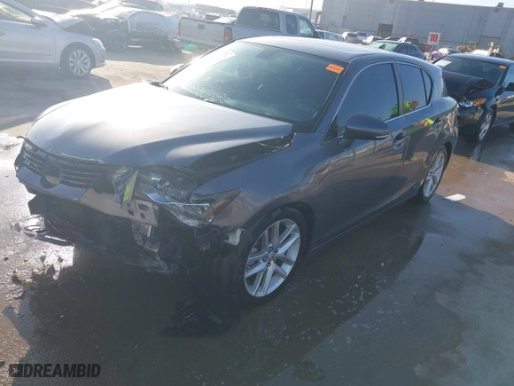 2015 Lexus CT 200h Hybrid with VIN JTHKD5BH0F2223115, listed as a IAAI auction lot 41662915 with 163,876 mi miles. Bid and sale history available at carsss.com. Image 18.