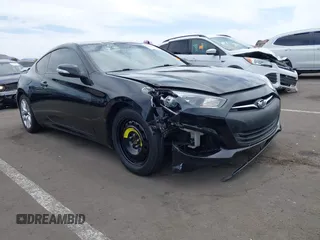 2016 Hyundai Genesis Coupe 3.8L Base with VIN KMHHT6KJ4GU134415, listed as a IAAI auction lot 42360259 with 54,653 mi miles and . Bid and sale history available at DreamBid. Image 1.