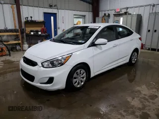 2016 Hyundai Accent SE with VIN KMHCT4AE8GU026740, listed as a Copart auction lot 68616972 with 44,726 mi miles. Bid and sale history available at carsss.com. Image 1.